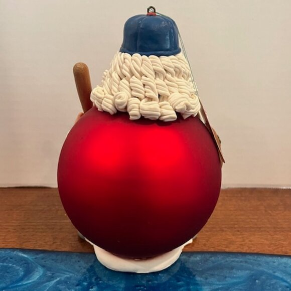 Department 56 Noel 7" Slugger Santa Baseball Ornament - Picture 4 of 7